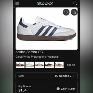 Worn ONCE! adidas Samba